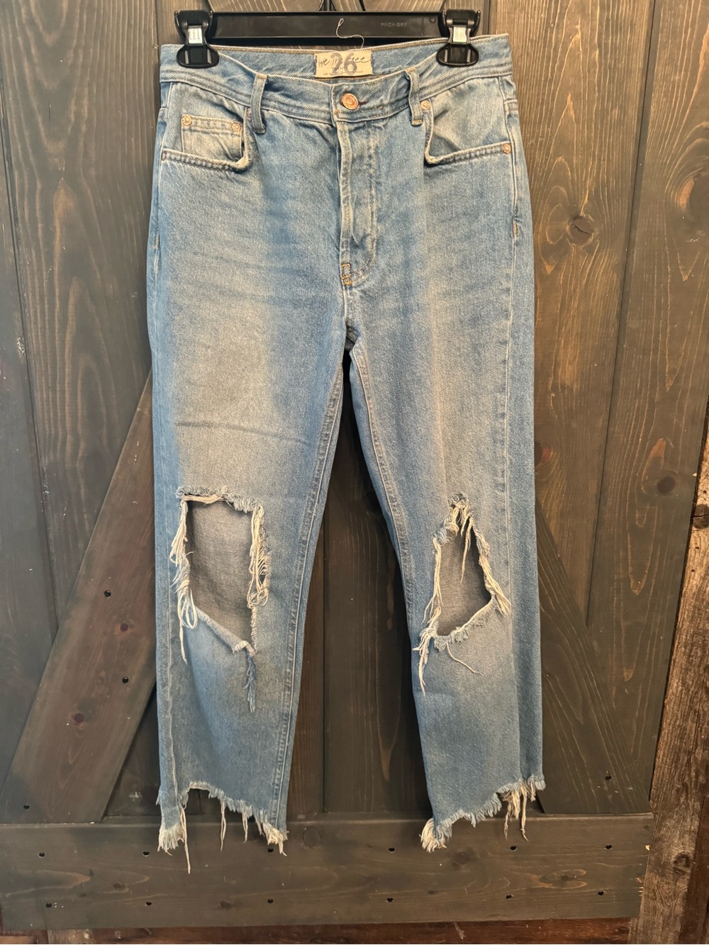 We The Free light blue denim jeans